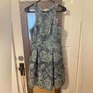 Lace Seafoam Designer Dress